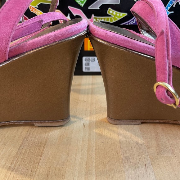 Pepol Ankle Strap Wedges - Barbie! - Picture 11 of 13